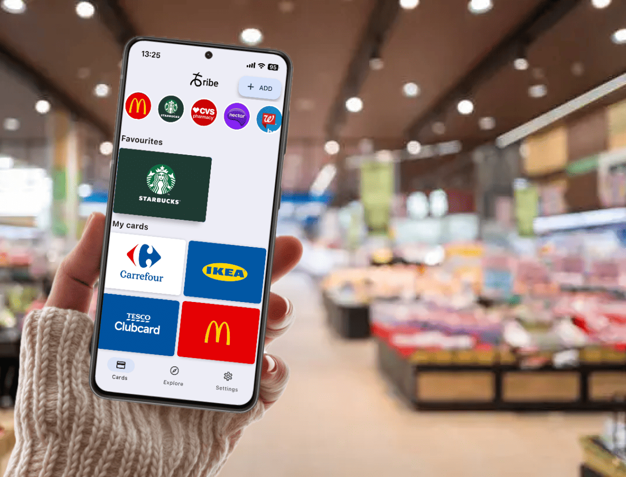 Scanning loyalty card barcode at store checkout