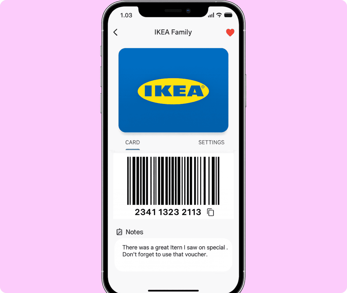 Scanning loyalty card barcode at store checkout